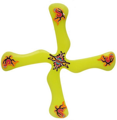 

serveuttam Mogali Four Finn Boomerang(Yellow)