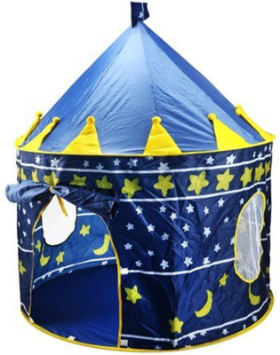 

Urbancart Kids Play Tent/ Pop Up Tent with Storage Case for Kids ( Blue )(Multicolor)