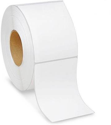 

Avery Barcode Labels Stickers Premium Quality 100 mm x 150 mm | 1 up | 1 inch core | 250 Labels per roll x 2 Rolls = 500 Labels Permanent Adhesive Paper Label(White)