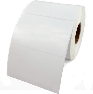 

Avery Barcode labels stickers Premium Quality 75 mm x 38 mm | 1 up | 1 inch core | 1000 labels per roll x 3 rolls = 3000 labels Permanent Adhesive Paper Label(White)