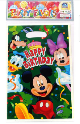 

Fun time Printed Party Bag(Multicolor, Pack of 10)