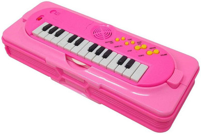 

TECHNOCHITRA NEW PIANO PENCIL BOX SOFIA Art Plastic Pencil Box(Set of 1, Pink)