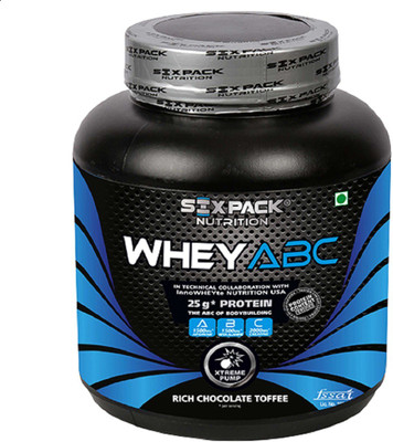 

SIX PACK NUTRITION Whey ABC Whey Protein(2 kg, Rich Chocolate Toffee)
