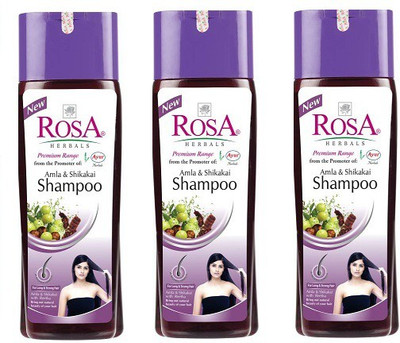 

rosa Herbal Shampoo (pack of 3)(300 ml)