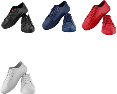 

NMD Combo Pack of 4 Casual Tennis Shoes for Men & Boy'sÂ Sneakers For Men(Multicolor, Black