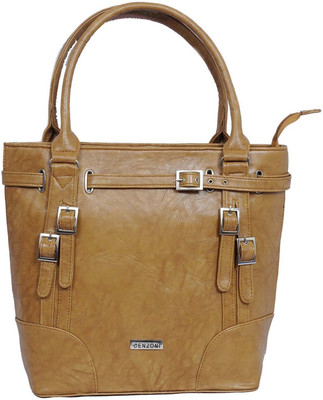 

Cenzoni Women Casual Beige PU Tote