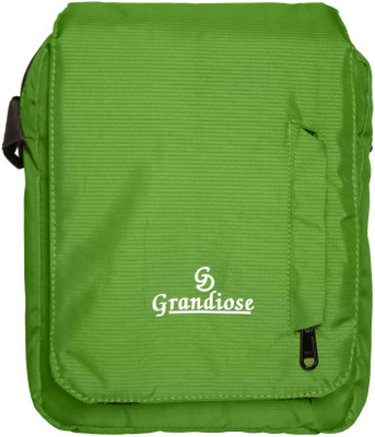

GRANDIOSE Men & Women Casual, Formal, Sports Green, Multicolor Nylon Sling Bag