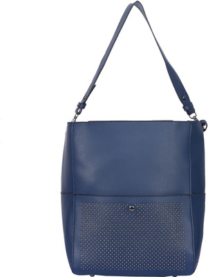 

Fiona Trends Women Casual Blue PU Sling Bag