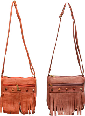 

siddhi fashions Women Casual Multicolor Synthetic Leather Sling Bag