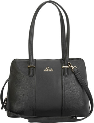 

Lavie Women Casual Black Genuine Leather Sling Bag