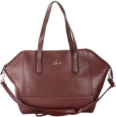 

Lavie Women Evening/Party Maroon Genuine Leather Sling Bag