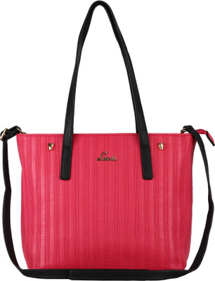 

Lavie Women Evening/Party Pink Genuine Leather Sling Bag