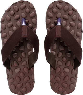 

Style Height accupressure slippers Flip Flops, Brown