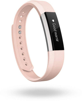 

Fitbit FB158LBBPL Smart Watch Strap(Pink), Black