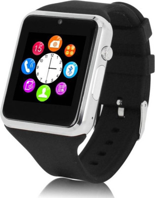 

CASVO Bluetooth Smart Watch For Le2Pro Camera and Sim Card /Memory Card Support With Touch Screen (Silver) Silver Smartwatch(Black Strap Free Size)