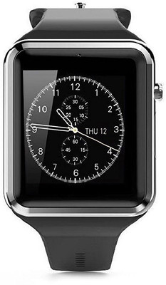

CASVO Bluetooth Smart Watch For Ninja-4A87 Camera and Sim Card /Memory Card Support With Touch Screen (Silver) Silver Smartwatch(Black Strap Free Size)