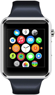 

CASVO Bluetooth Smart Watch For Nexus5X Camera and Sim Card /Memory Card Support With Touch Screen (Silver) Silver Smartwatch(Black Strap Free Size)