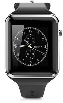

MUSTTALK smartwatch23 Silver Smartwatch(Black Strap Free Size)