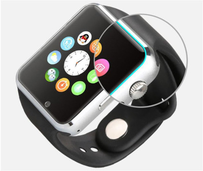 

CASVO Bluetooth Smart Watch For Dazen1 Camera and Sim Card /Memory Card Support With Touch Screen (Silver) Silver Smartwatch(Black Strap Free Size)