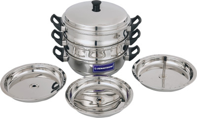 

TENNYSON STEAMER MEDIUM DHOKLA 3 TIER Stainless Steel Steamer(7200 L)