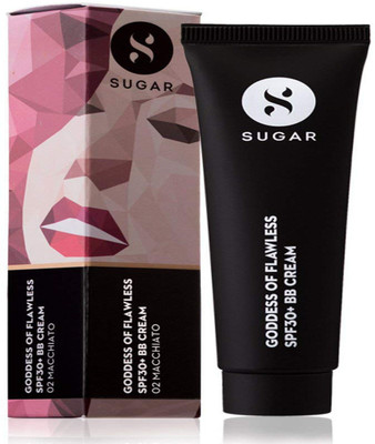 

Sugar Cosmetics Goddess Of Flawless SPF30+ BB Cream 02 Macchiato (Medium), 25 ml - SPF 30 PA++(25 ml)