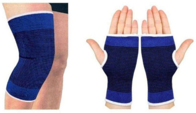 

Aish n Bless Palm, Knee Support(Blue
