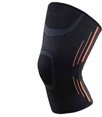 

AGE CARE Knee Support Sleeve Basketball - Knee pad Protector -Sports Knee Caps and gym (L, Black)
