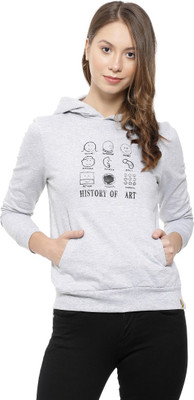 CAMPUS SUTRA Full Sleeve Graphic Print Women Sweatshirt