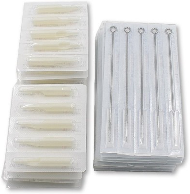 Crazy Cart (7RL+7RT) Disposable Round Liner Tattoo Needles(Pack of 50)