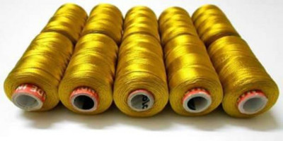 

keshav silk thread pack of 10 yelow silk Thread(20000 Pack of10)
