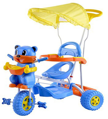 

STEPUPP BABY TRICYCLE FOR KIDS WITH FRONT OR BACK BASKET AND CANOPY AND PARENT HANDLE OR MUSICAL TRICYCLE BLUE,YELLOW COLOUR KIDS TRICYCLE RECOMMENDED TRICYCLE FOR BABY GIRL OR TRICYCLE FOR BABY BOY OR TRICYCLE FOR TODDLER GIRL OR TRICYCLE FOR TODDLER BOY