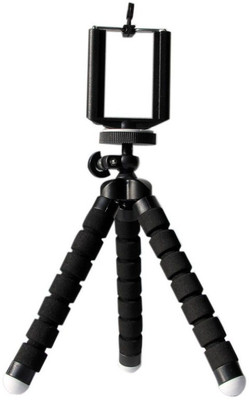 

BJORK Fully Flexible Foldable Octopus Mini Tripod Stand for Mobile Camera , DSLR , Smartphone & Action Cameras | Twist It | Bend It | Tilt It | With Universal mobile holder..,///RSW12 Tripod, Tripod Kit(Multicolor, Supports Up to 3.5)