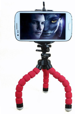 

BJORK Flexible Mini Tripod Camera Travel Tripod RST-07 with 360 Rotatable Phone Holder mobile holder Selfie stick Gorillapod Universal Tripods For all Smartphones and Video Cameras, DSLR Tripod//,., Tripod, Tripod Kit(Multicolor, Supports Up to 3.5)