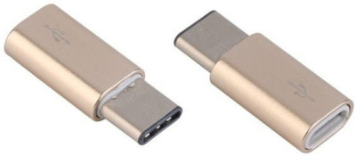 

OLECTRA TYPE C TO MICRO USB CONVERTER METAL ADAPTOR PACK OF 2 USB Adapter USB Adapter(Multicolor)