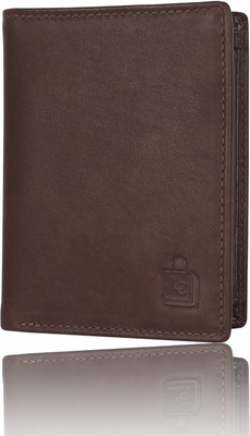 

Le Craf Men Casual Brown Genuine Leather Wallet(6 Card Slots)