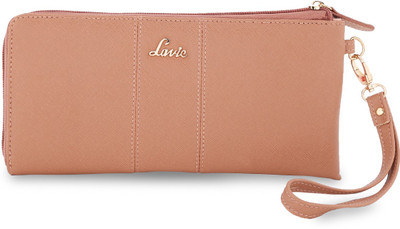 

Lavie Women Casual Beige Genuine Leather Wallet(12 Card Slots), Pink