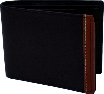 

XPRA Men Black Genuine Leather Wallet(7 Card Slots)
