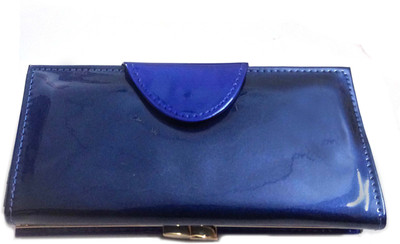 

OBEROI Women Evening/Party Blue Artificial Leather Wallet(9 Card Slots), Multicolour
