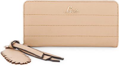 

Lavie Women Casual Beige Genuine Leather Wallet(6 Card Slots)