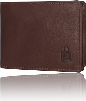 

Le Craf Men Casual Brown Genuine Leather Wallet(6 Card Slots)