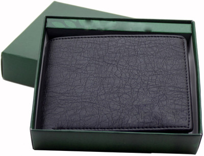

NiETz Men Casual Yellow Artificial Leather Wallet(10 Card Slots), Black