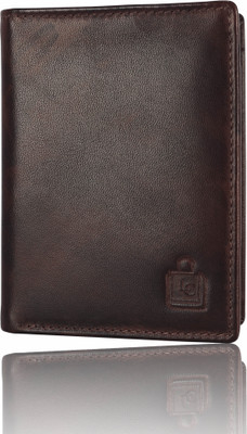 

Le Craf Men Casual Brown Genuine Leather Wallet(6 Card Slots)