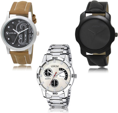 LOREM Analog Watch  - For Men