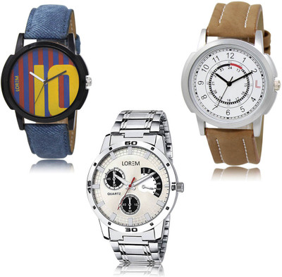 LOREM Analog Watch  - For Men
