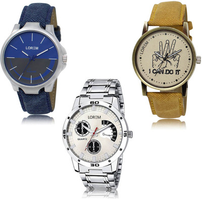 LOREM Analog Watch  - For Men