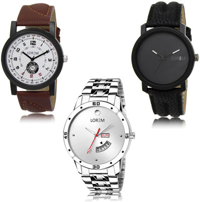 LOREM Analog Watch  - For Men