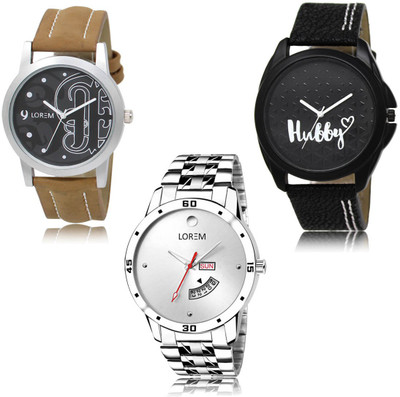LOREM Analog Watch  - For Men