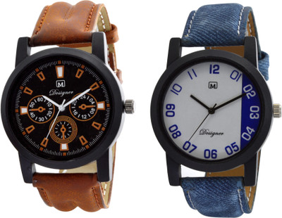 

Om Designer O-5-24 Analogue Combo of 2 Men's & Boy's Watch Lowest price Watch - For Men