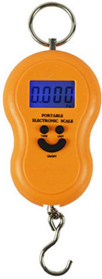 

grabit Smiley Type Portable Luggage Accurate Weighing Scale(Yellow)