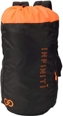 

INFINITI Sacpack 20 L Backpack(Black), Black;orange